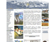 Tablet Screenshot of pinzolo.it
